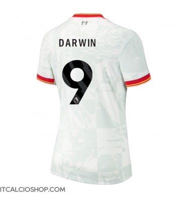 Liverpool Darwin Nunez #9 Terza Maglia Femmina 2024-25 Manica Corta